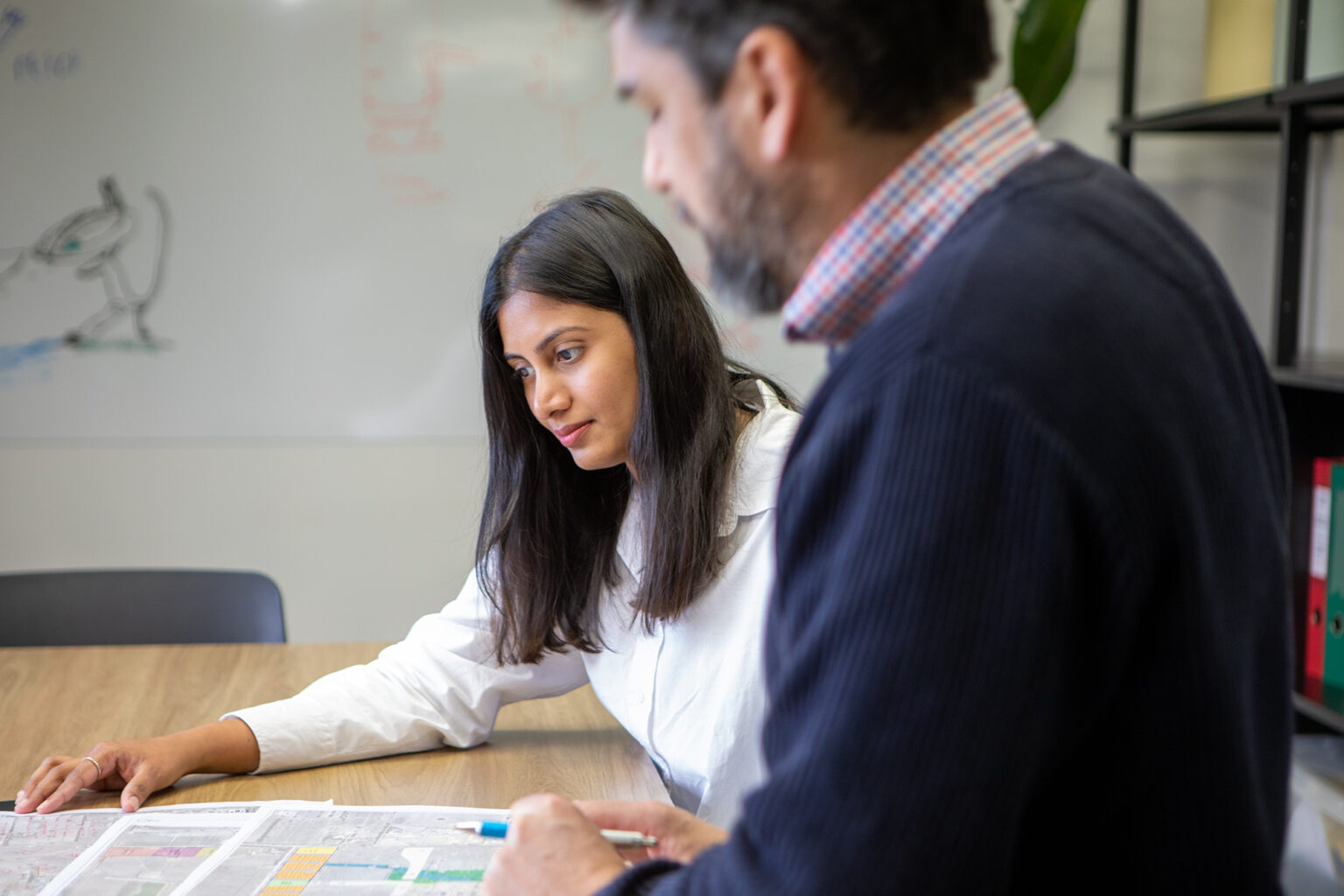 Civil and water engineers work together at Spiire's Geelong office.