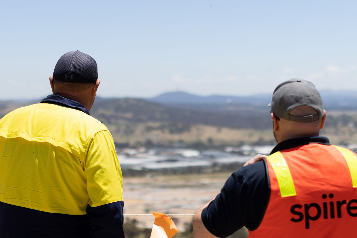 Spiire construction consultancy specialists on site in Canberra.