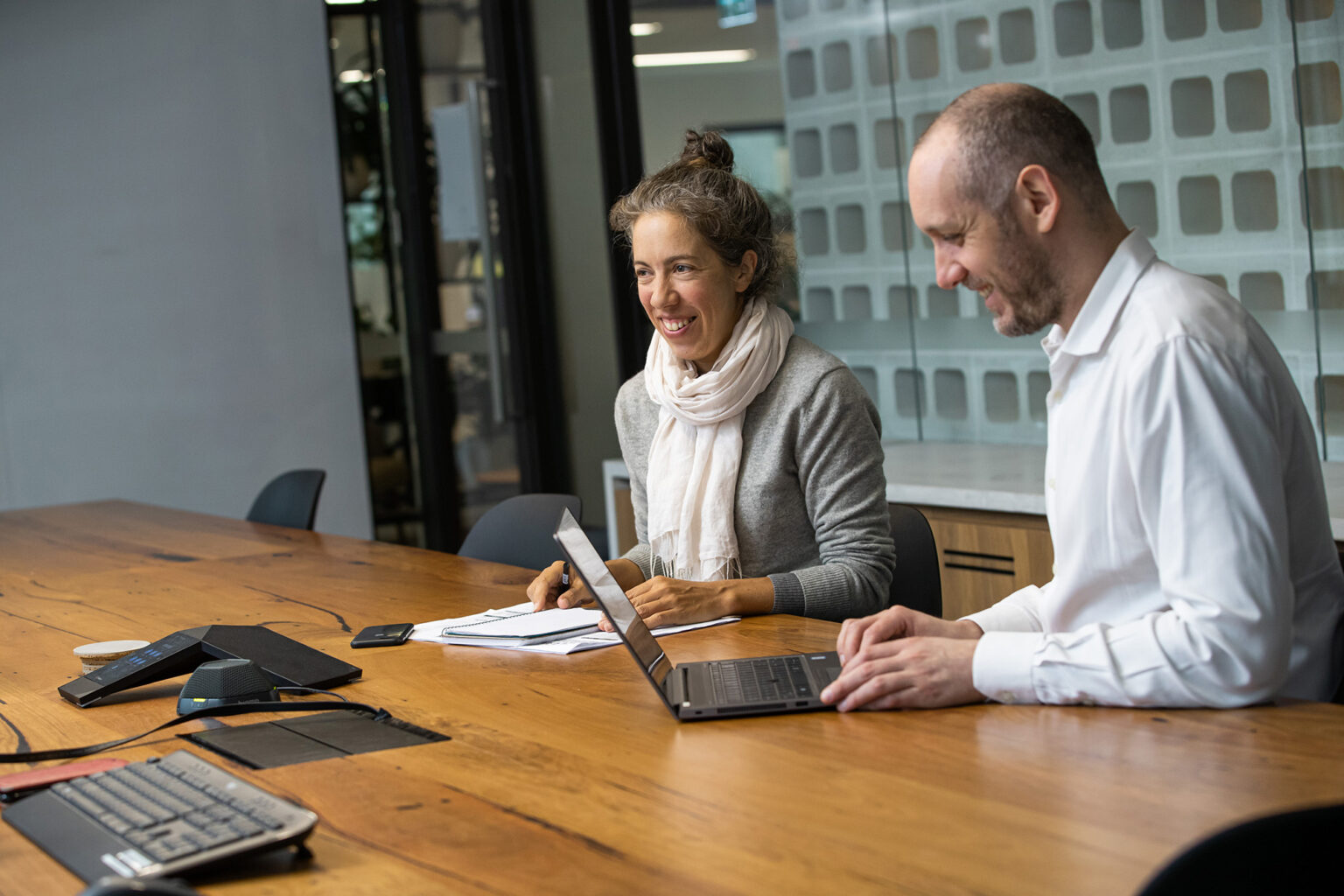 Landscape architects meeting at Spiire Melbourne.