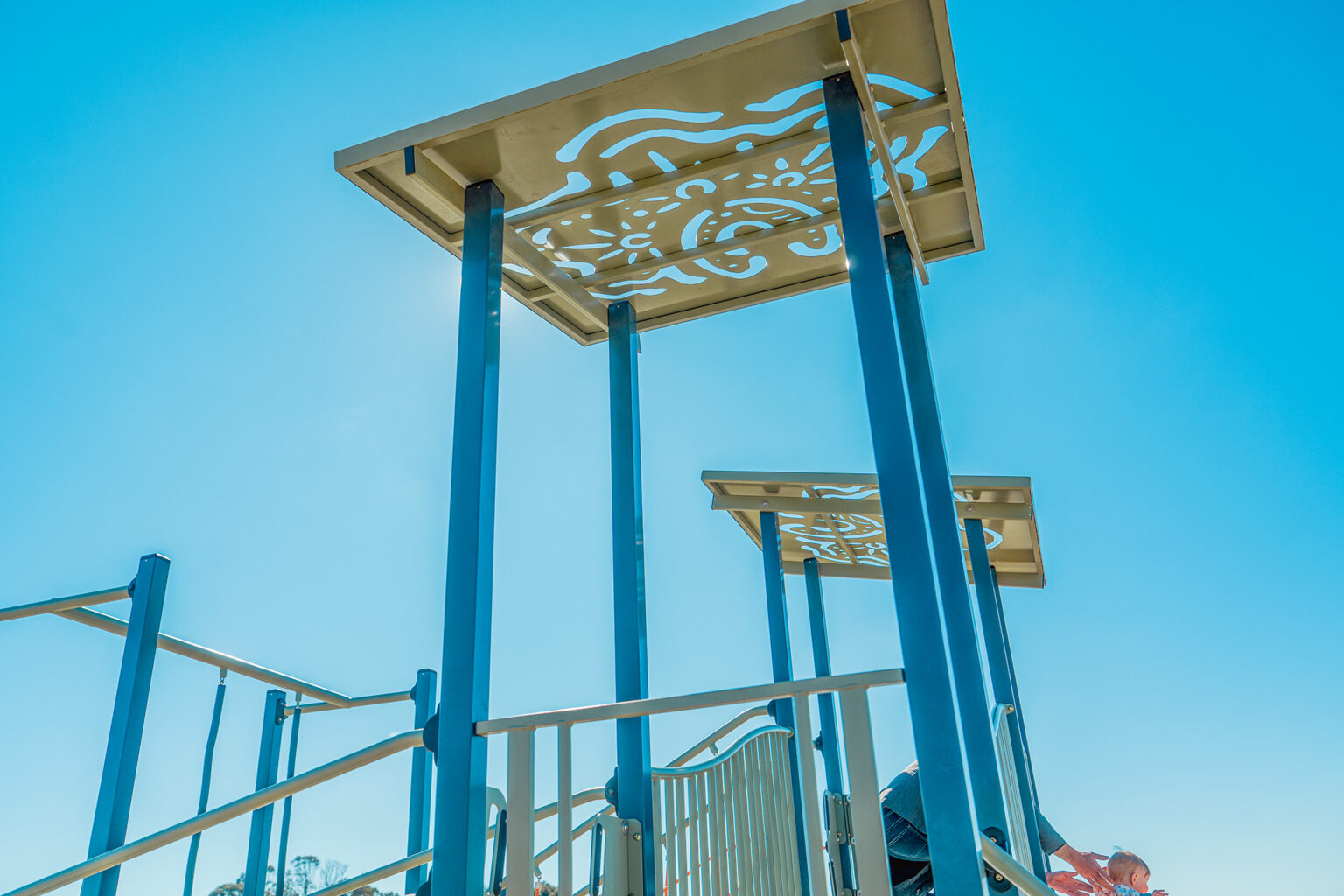 Playspace at Spiire Bendigo Gumbilang Lar Reserve project at Harlowe Estate