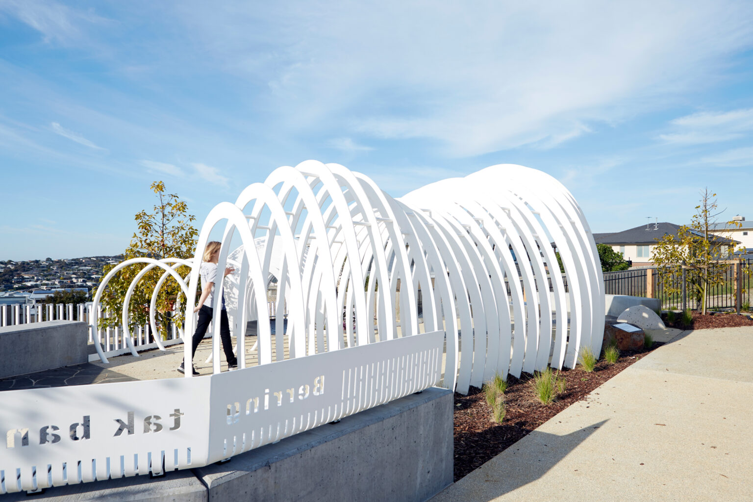 Play equipment at SALT, Torquay.