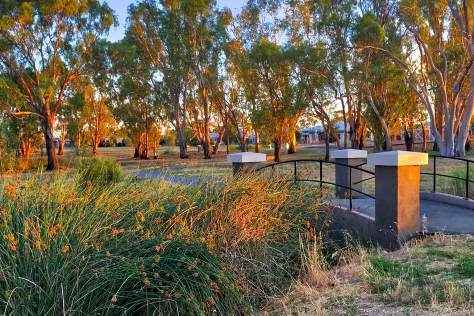 Open space at Seven Creeks estate in Kialla, south of Shepparton.