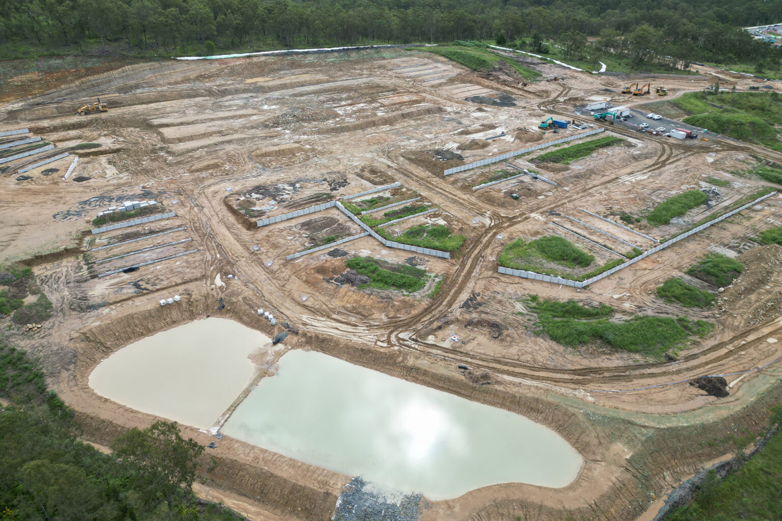 Aerial view of Spiire Brisbane project Amory at Ripley