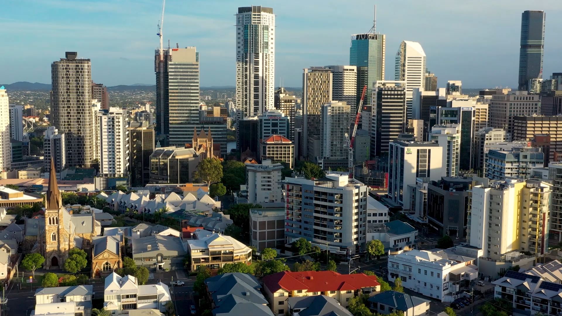 Brisbane city skyline