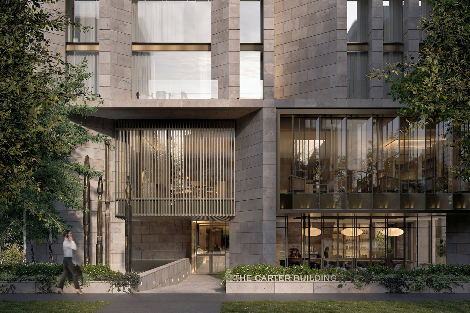 Artist's impression of The Carter Building in Melbourne, supplied by Orchard Piper.