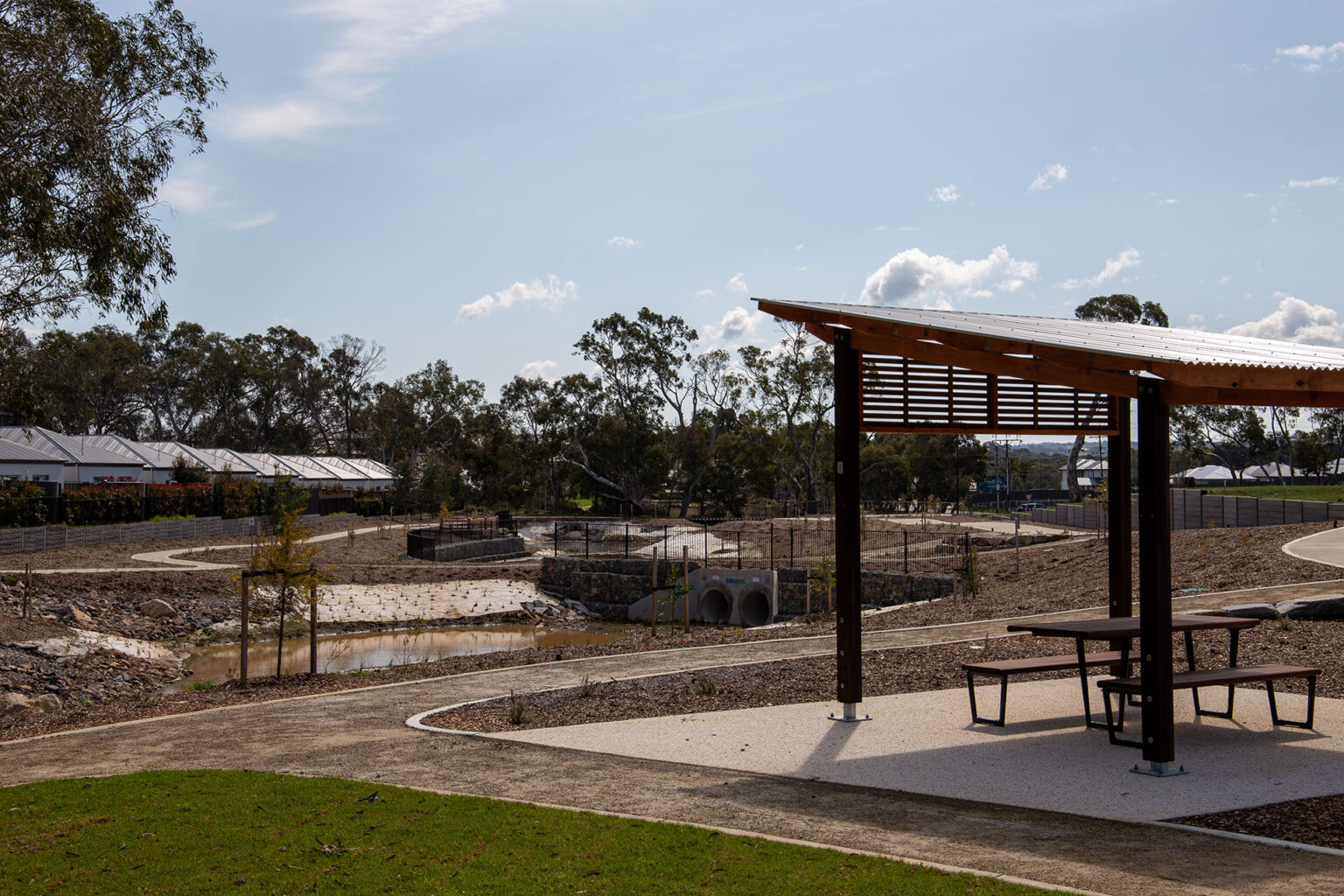 Park at spiire adelaide landscape architecture project Adore