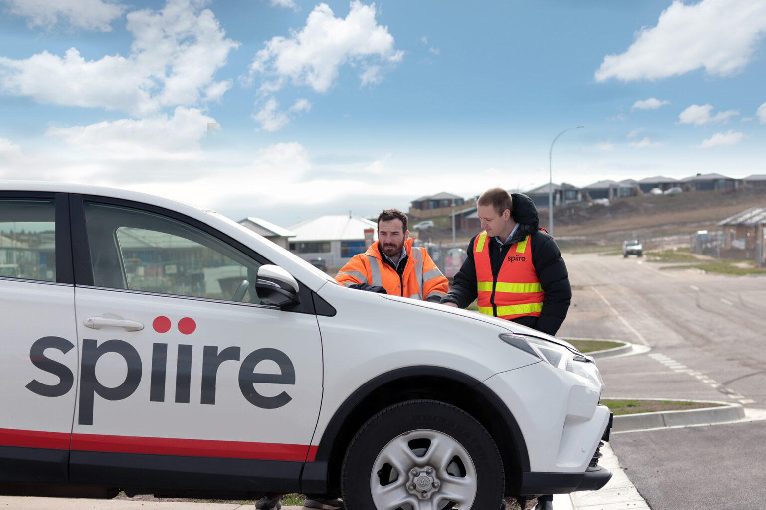Spiire Ballarat Civil Engineers Ash Wilkie and Jordan Doherty