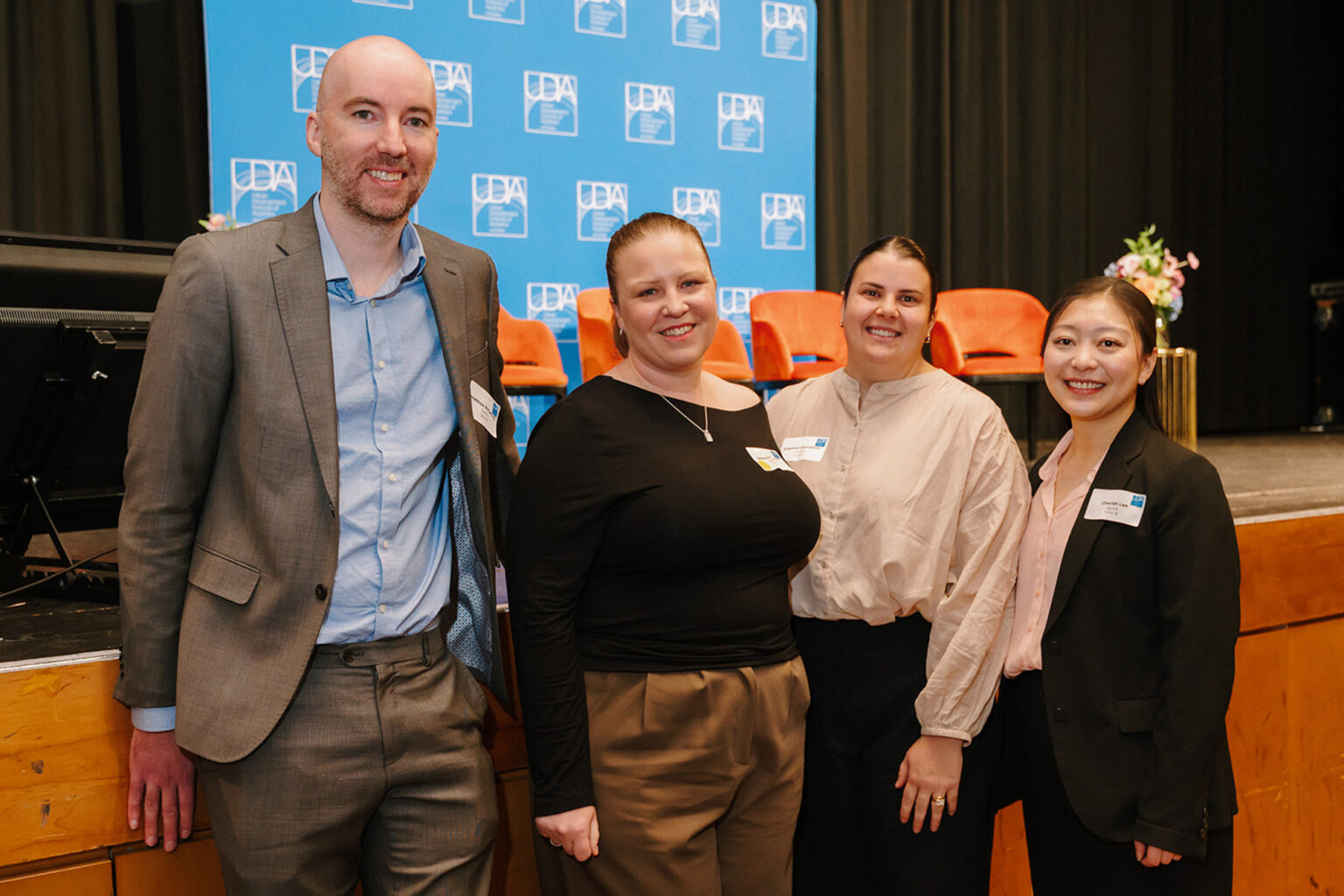 Spiire town planners Matt McCartney, Cherish Lee, Rebecca Scullion and Emerald Thompson