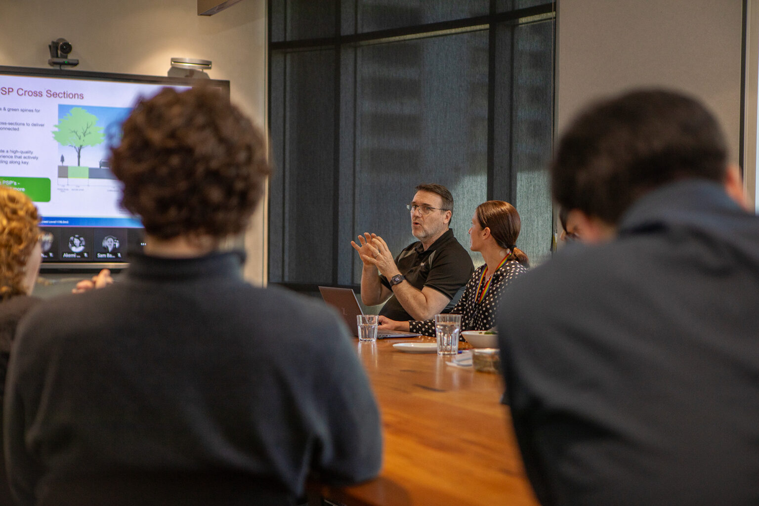 Spiire Melbourne Urban Designer Tim Parker presenting on sustainability