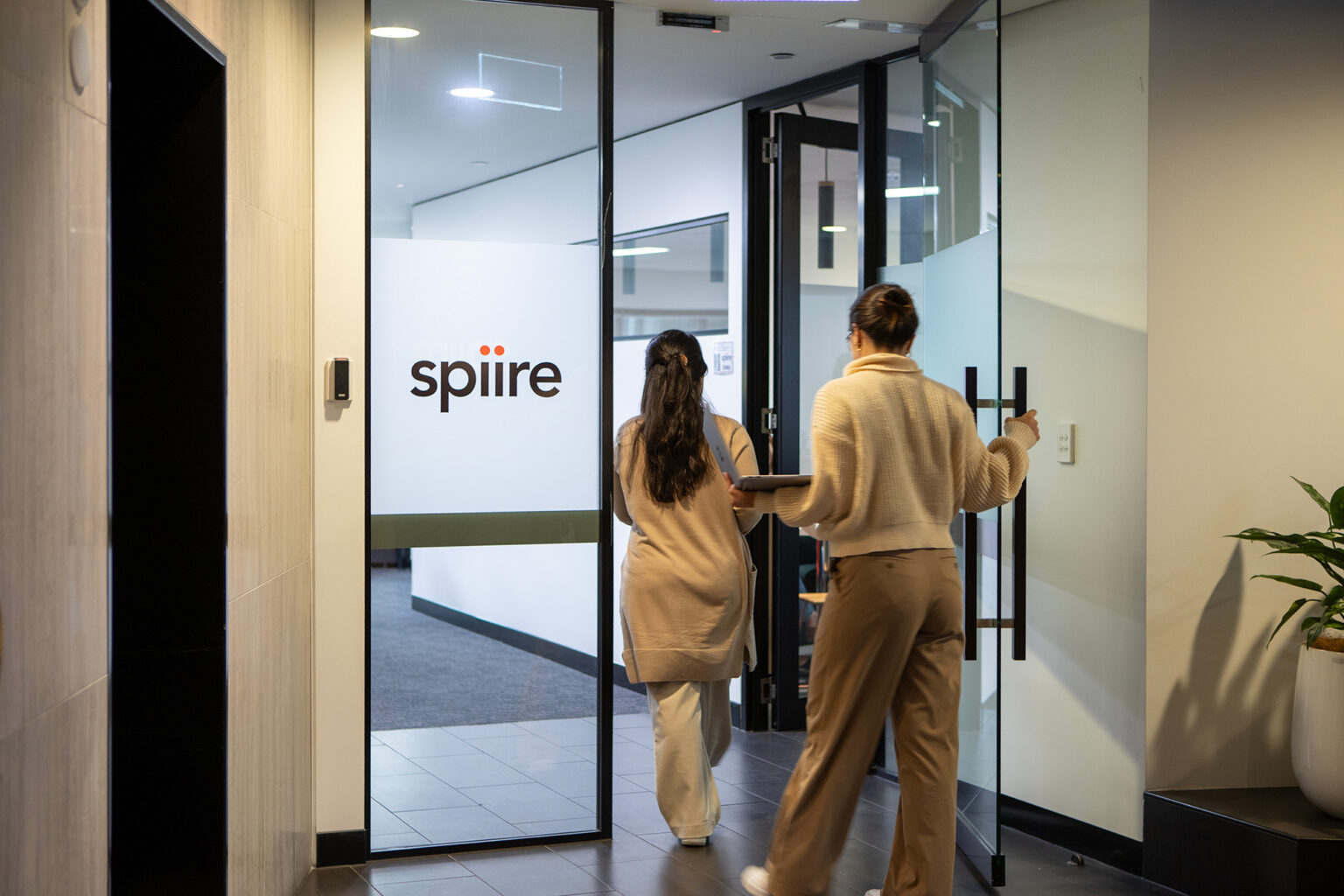 Branding at the Spiire Brisbane office