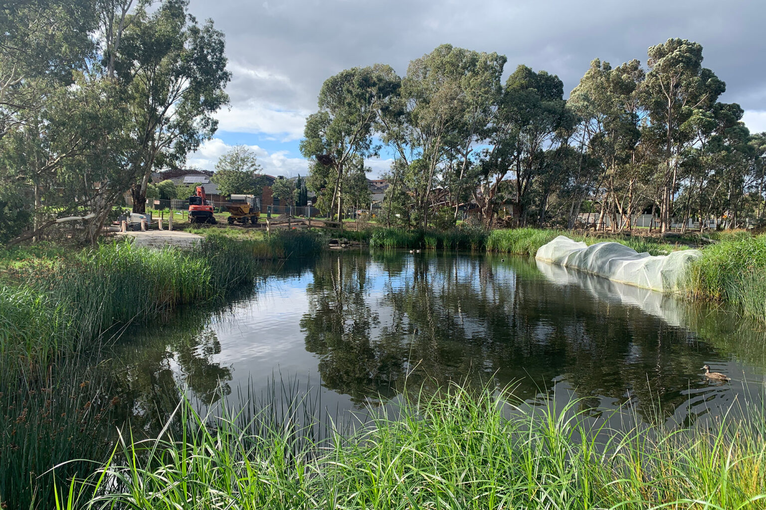 Spiire water engineering project at Peter Hopper Lake