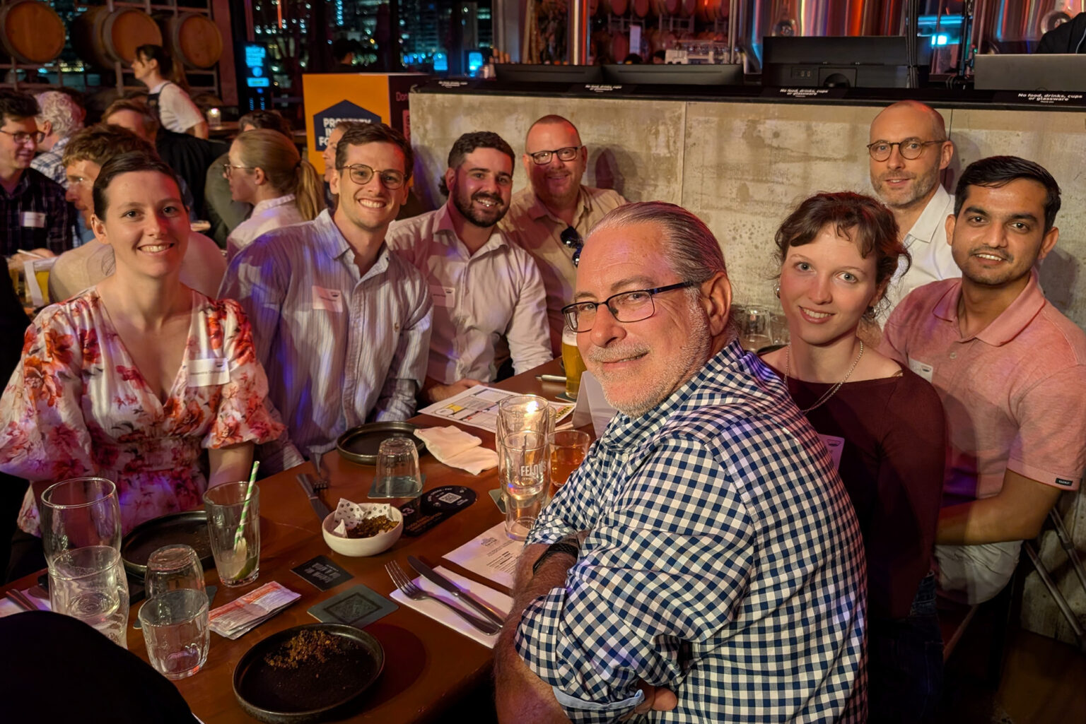 Spiire Brisbane team at PIF fundraiser trivia