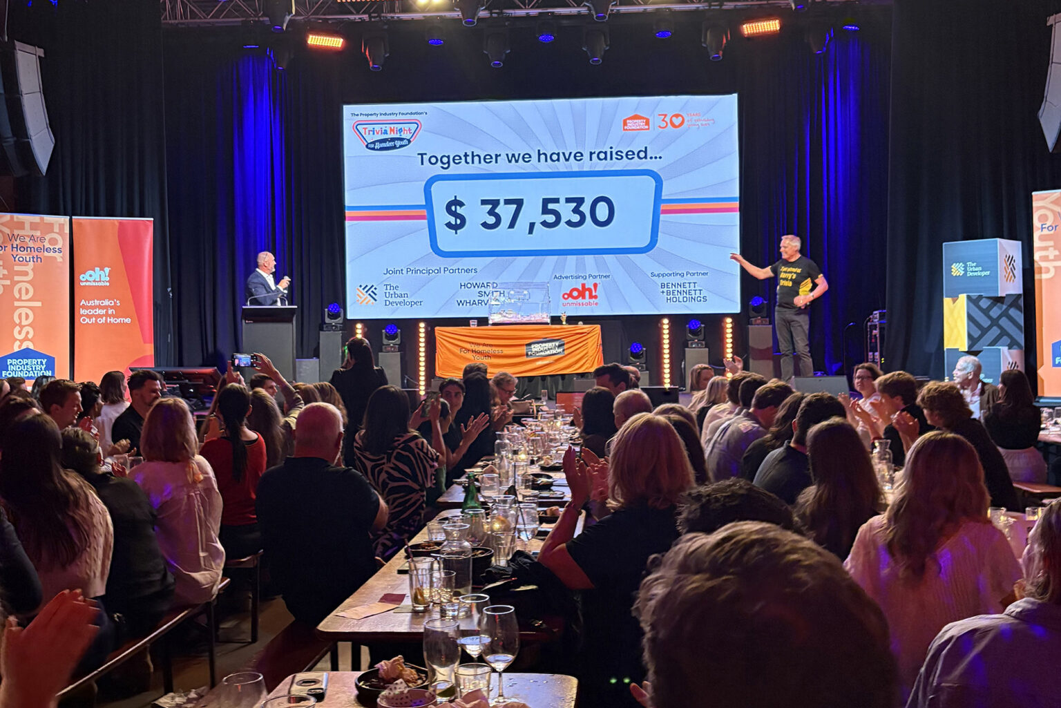 Spiire Brisbane team at PIF fundraiser trivia