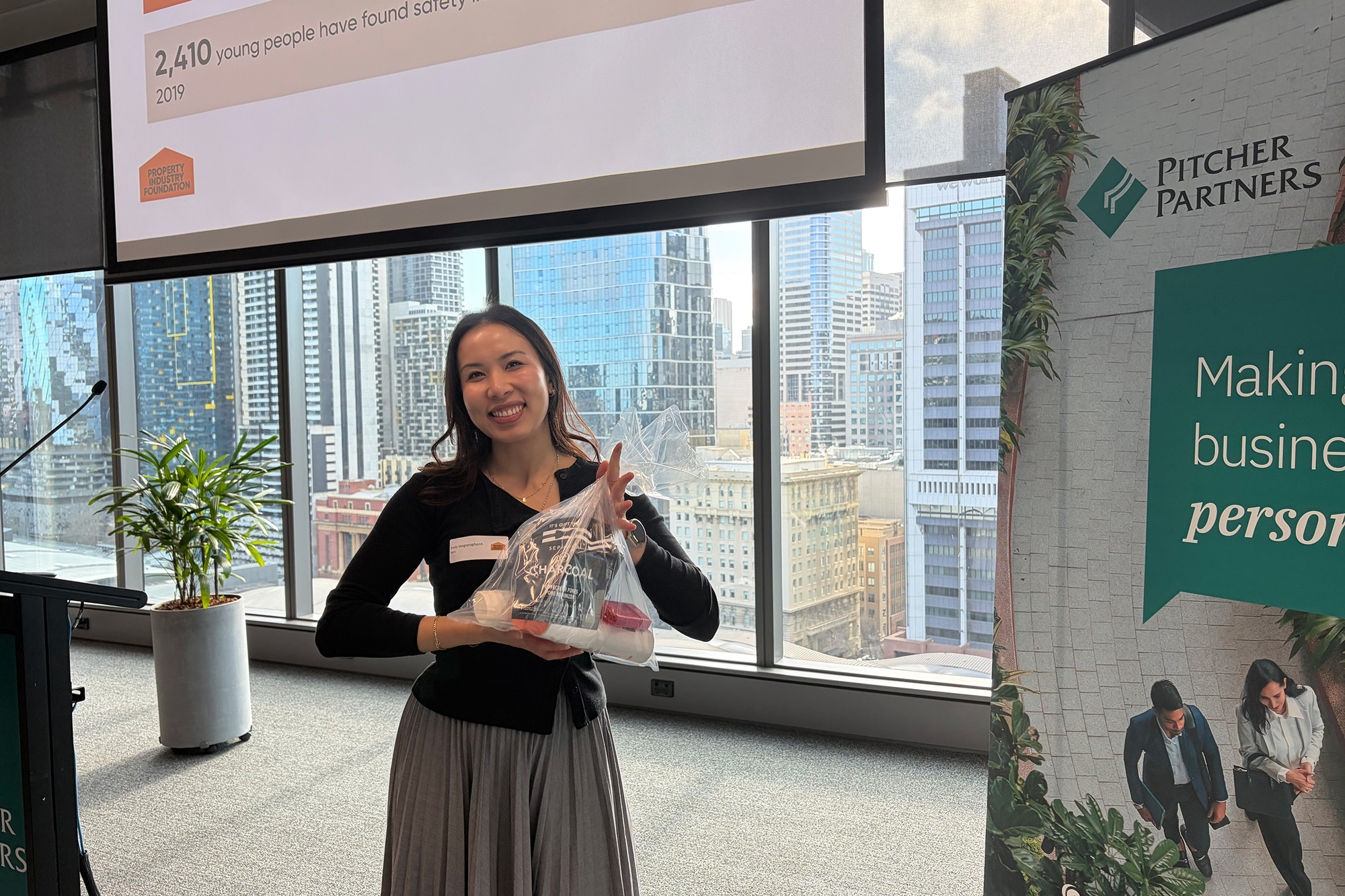 Spiire Melbourne urban designer Emily Vongsaraphanh at PIF wrap up day